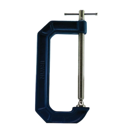 Irwin Irwin Quick-Grip 8 in. X 4 in. D Adjustable C-Clamp 900 lb 1 pc 225108